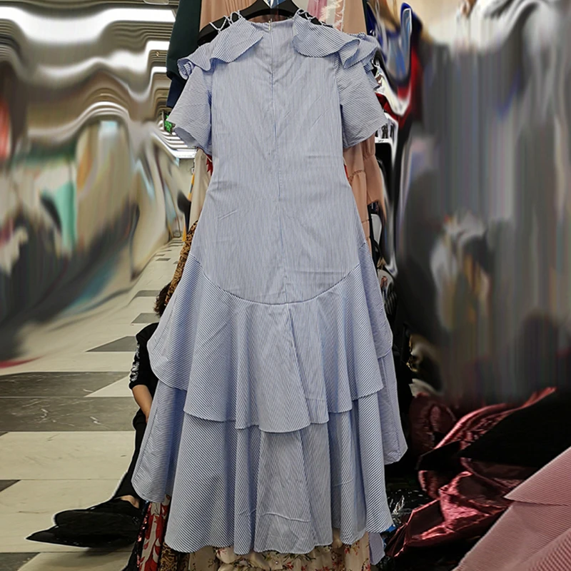 Новое модное подиумное дизайнерское платье 2019 женское с v-образным вырезом и