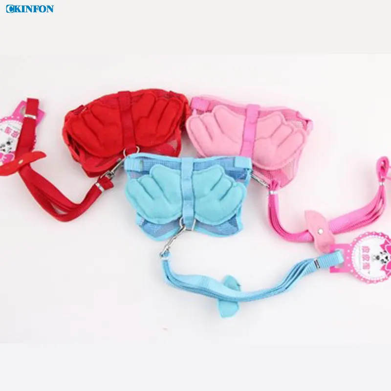 50 шт./лот поводок для маленьких ангелов собак с крыльями ангела защитой от