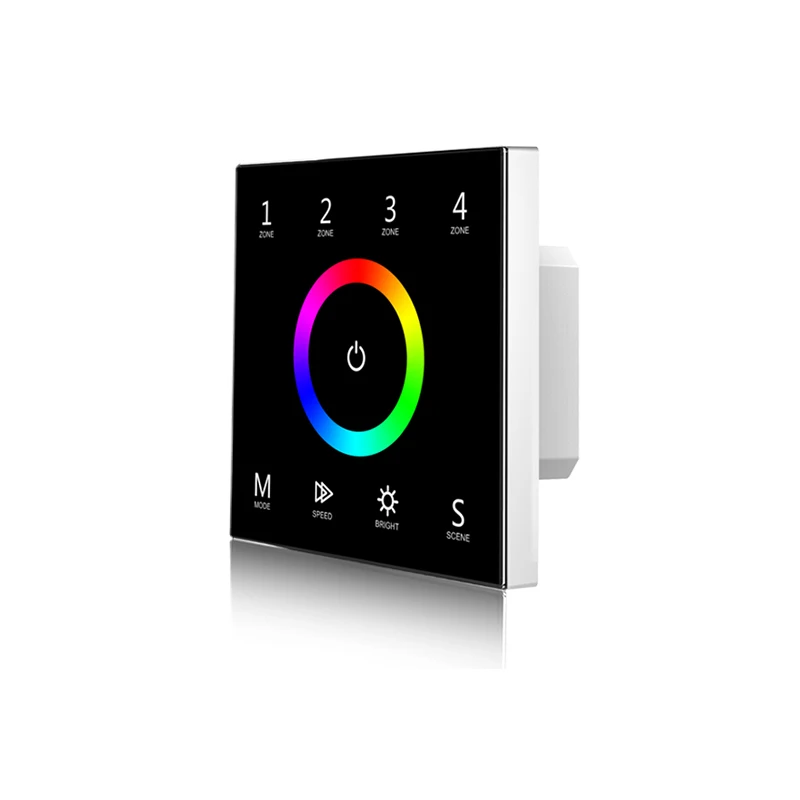 Led RGB полосы Управление Настенное крепление сенсорный Панель DMX мастер 2 4 GHz RF