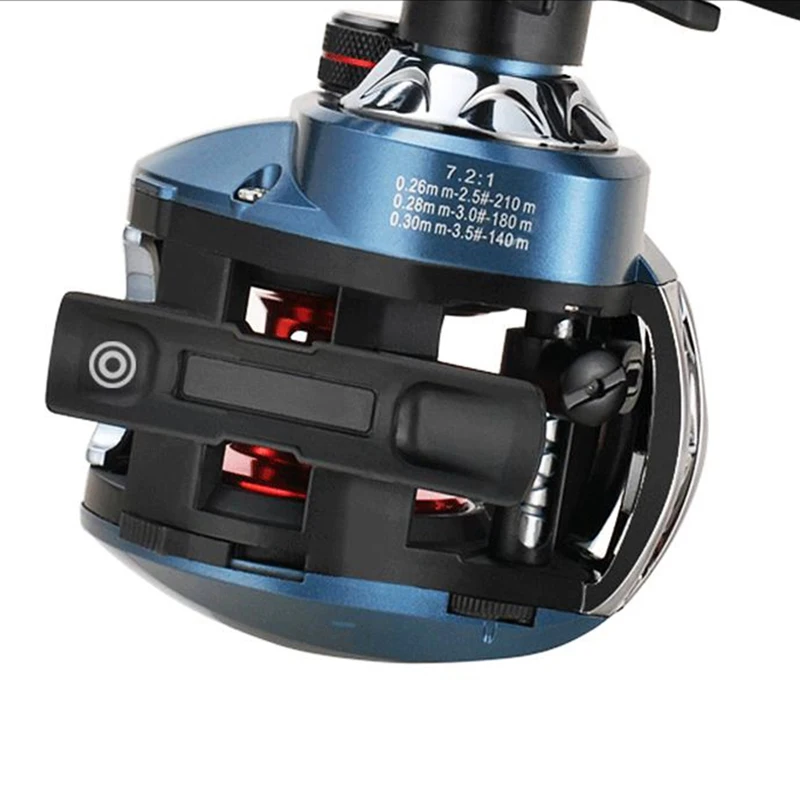 

fishing reels 7.2:1 17 Plus 1 Bearing Baitcast Reel (Magnetic) Brake Left / Right Handed Bait Casting Fishing Wheel Tool