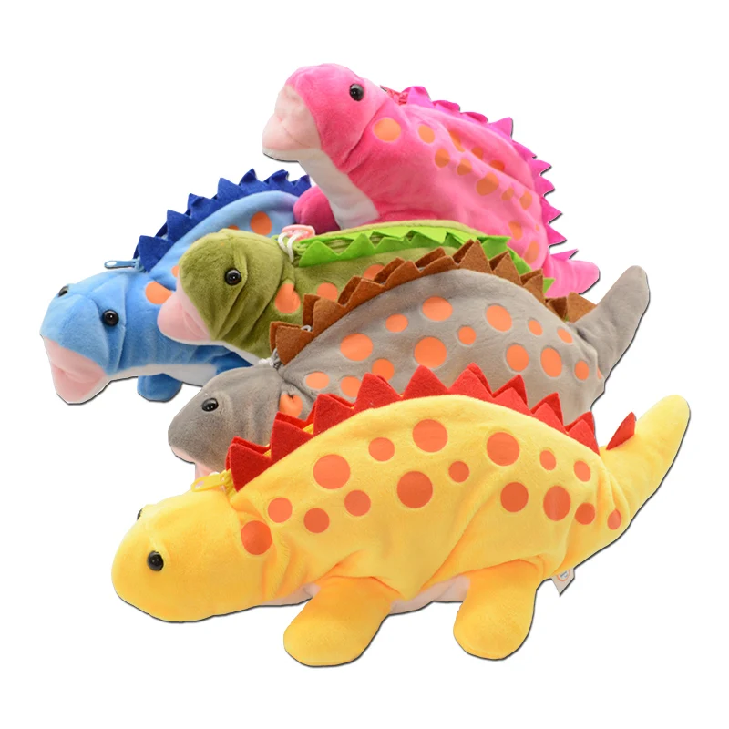 

Dinosaurs Pencil Case School Supplies Etui Estuche Escolar Kawaii Plush Astuccio Scuola Kalem Kutu Trousse Cute Pen Pouch