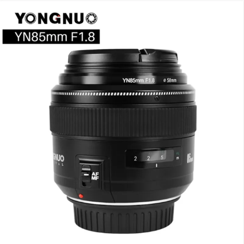 YONGNUO YN85MM F1.8N Автофокус большая апертура AF MF DSLR Объектив камеры объектив для Nikon D7500
