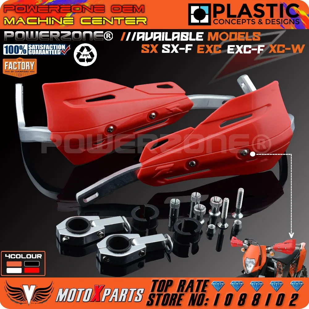 Защита на руль мотоцикла велосипеда квадроцикла для KTM SX SXF EXC XCW F Husqvarna 85 125 250 300 350
