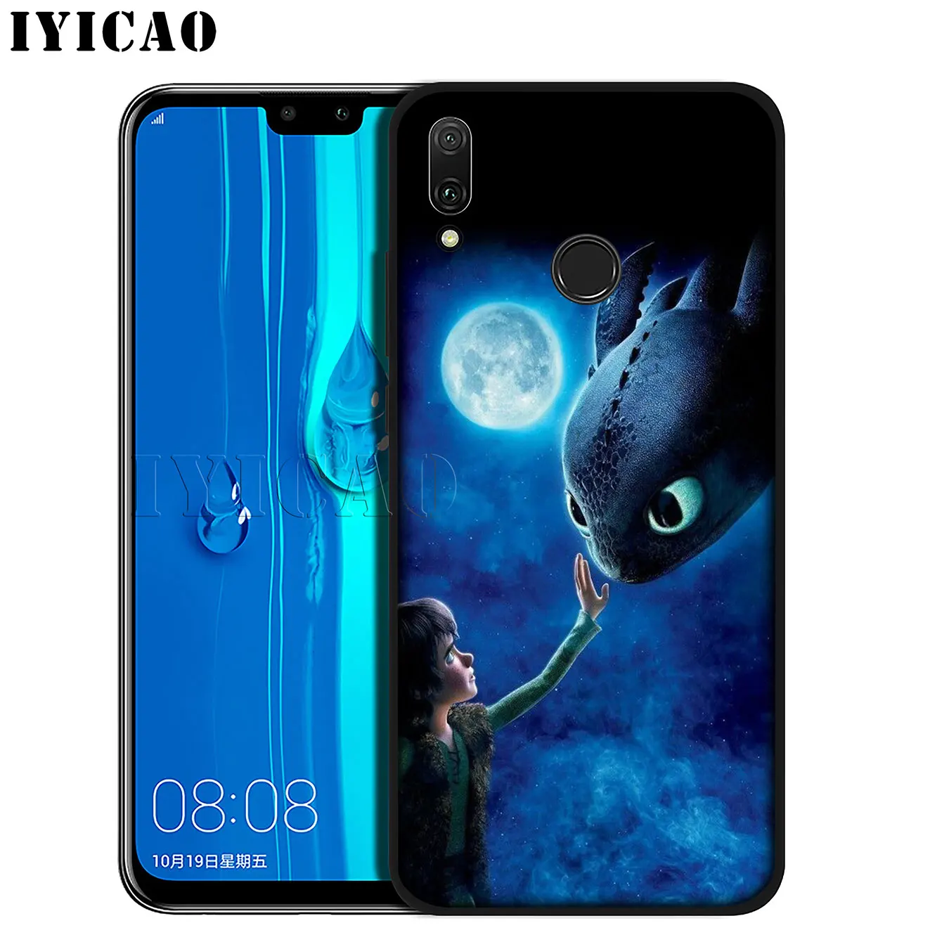 IYICAO toothless How To Train Your Dragon Soft Case for Huawei Mate 30 20 10 Pro Nova 5I 5T 5 4 4E 3i 3 2i Lite Smart |