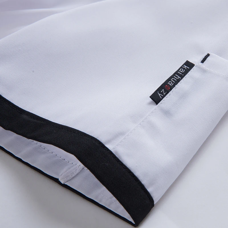

2019 Unisex Restaurant Kitchen Chef Uniform Shirt Breathable short sleeves Chef Jacket+cap+apron works clothes for men Wholesale