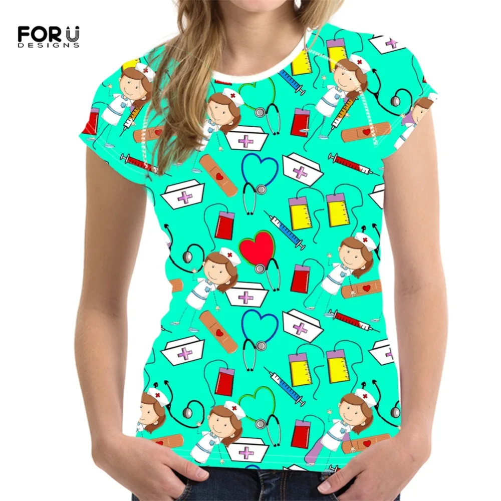 Модная футболка FORUDESIGNS женская летняя мягкая одежда 2019 года футболки с рисунком