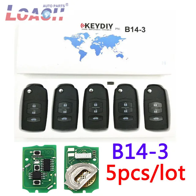 

Универсальный пульт дистанционного управления KEYIDY, 5 шт./лот, 3 кнопки, дистанционный ключ для Mazda Model B14-3 B Series, для KD900, KD900 +