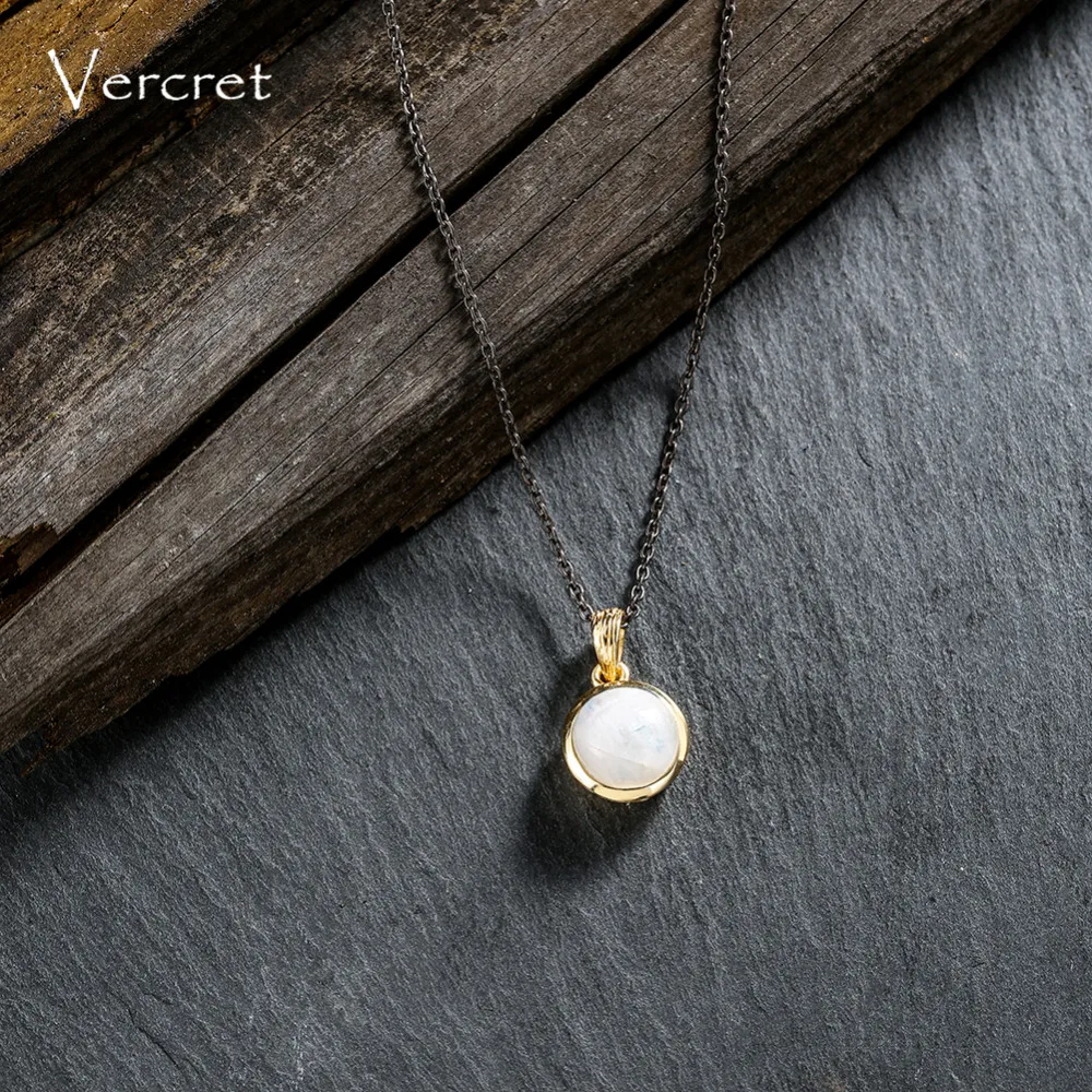 Ожерелье женское из серебра 925 пробы с лунным камнем|necklace with|necklace necklacenecklace cute |