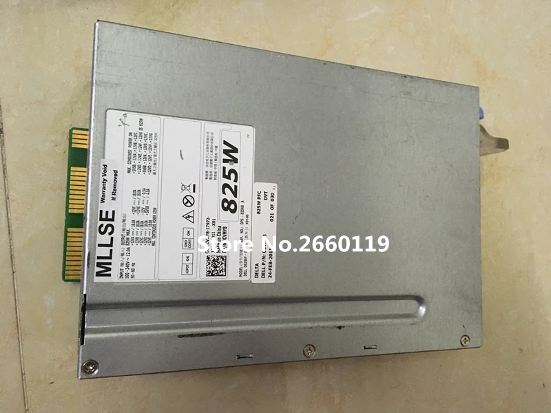 Высокое качество сервер источника питания для T5610 D825EF 00 H825EF 01 DPS 825AB в CVMY8 825W
