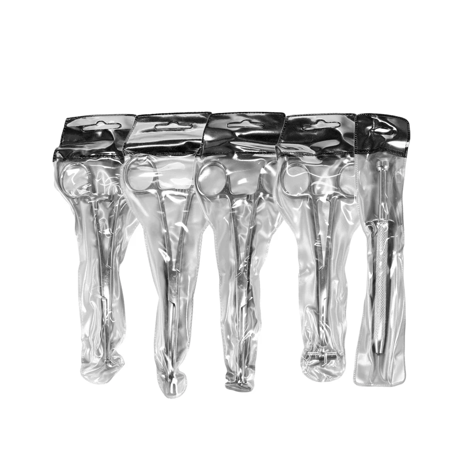 1 шт. стальной зажим для пирсинга губ пупка или носа круглые открытые перегородки