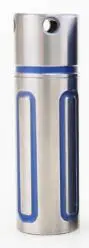 Large (half blue) A79 CNC чистый титановый водонепроницаемый резервуар для хранения герметичный резервуар титановый сплав высокого класса Портативный медицинский ящик для выживания на открытом воздухе - Цвет: Large (half blue)