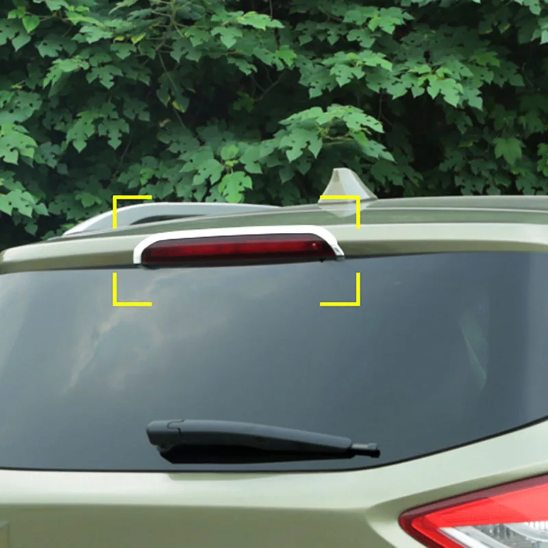 Для Ford Escape Kuga 2013 хромированный задний оконный задний бампер тормозной светильник противотуманная фара крышка отделка рамка Молдинг
