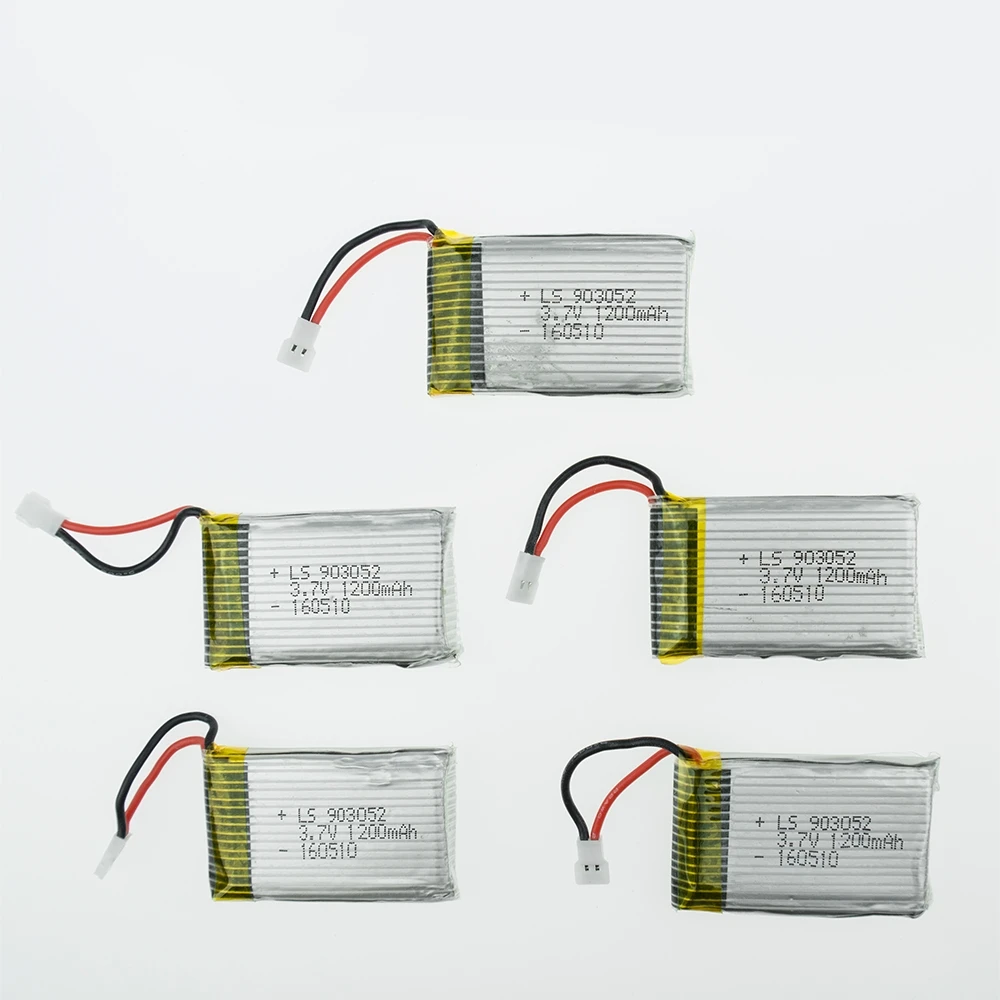 3 7 V 1100mAh Li po батарея для JRC H11D H11C HQ898 Quadcopter Drone rc 5 шт с настенным зарядным