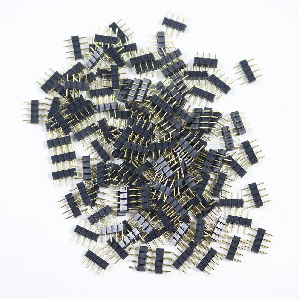 10 шт. разъём для светодиодной ленты 3528 5050 SMD|4pin rgb|led accessoriesrgb 4pin |