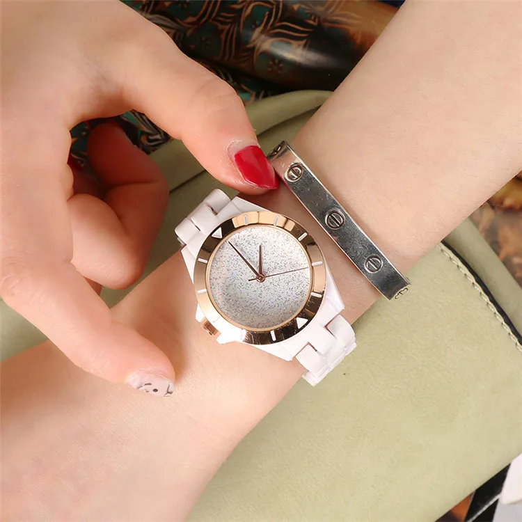 Дамы подарок новый стиль часы GSWP Креативный дизайн starlight в ночном небе простой