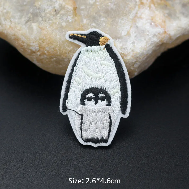 Кот Кенгуру панда животное детские вышитые патчи для одежды DIY полосы аппликация Одежда Наклейки железные на патчи значки - Цвет: 31