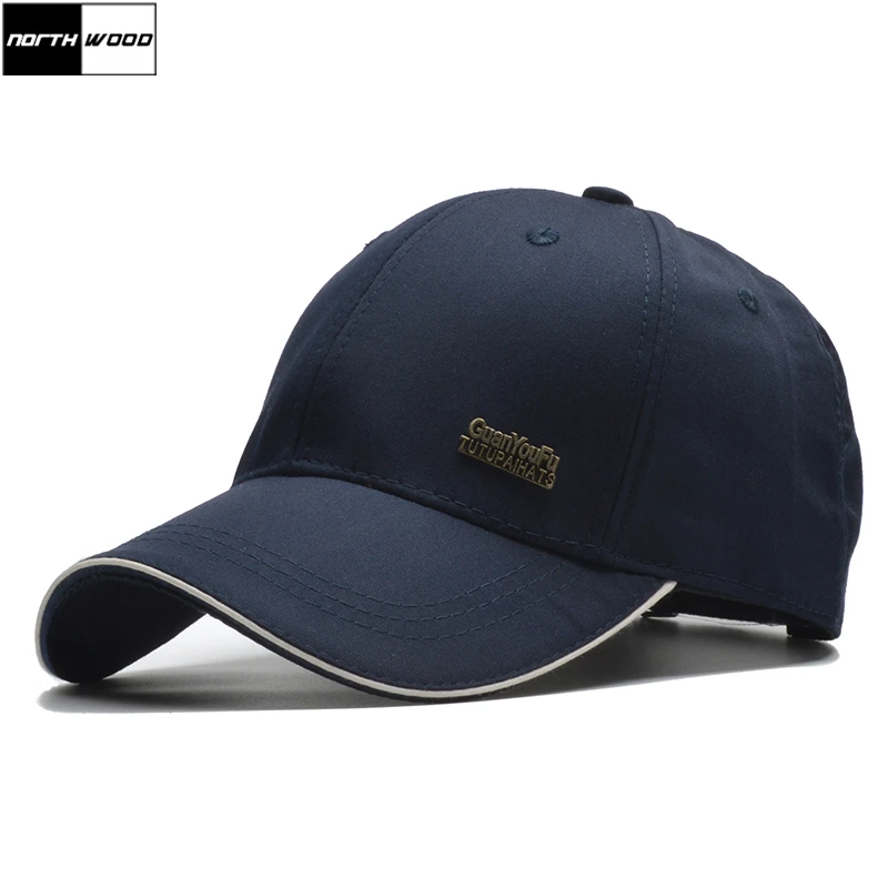 Новинка однотонная Классическая бейсбольная кепка [NORTHWOOD] головные уборы для