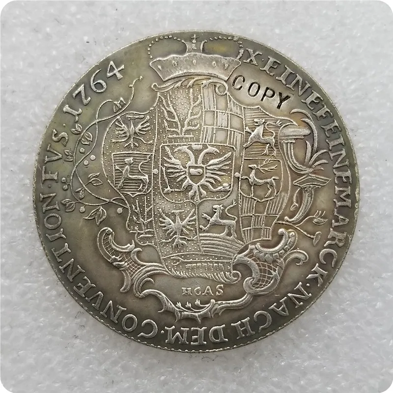Памятные монеты 1764 копия монеты-копия | Дом и сад