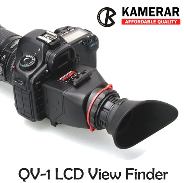 ЖК видоискатель KAMERAR QV 1 для CANON 5D MarK III II 6D 7D 60D 70D f Nikon D800 D800E D610 D600 D7200 D90 Genunie|view