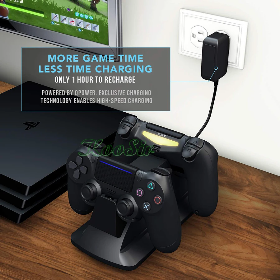 PS4/PS4 SLIM/PS4 PRO контроллер супер быстрое зарядное устройство PS 4 джойстик зарядная станция с адаптером переменного тока для Playstation 4 игр