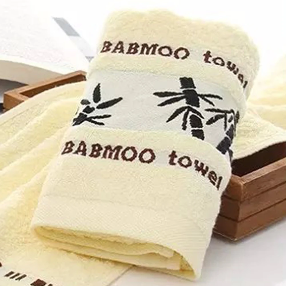3 цвета мягкое бамбуковое волокно для домашнего очищения лица банные полотенца