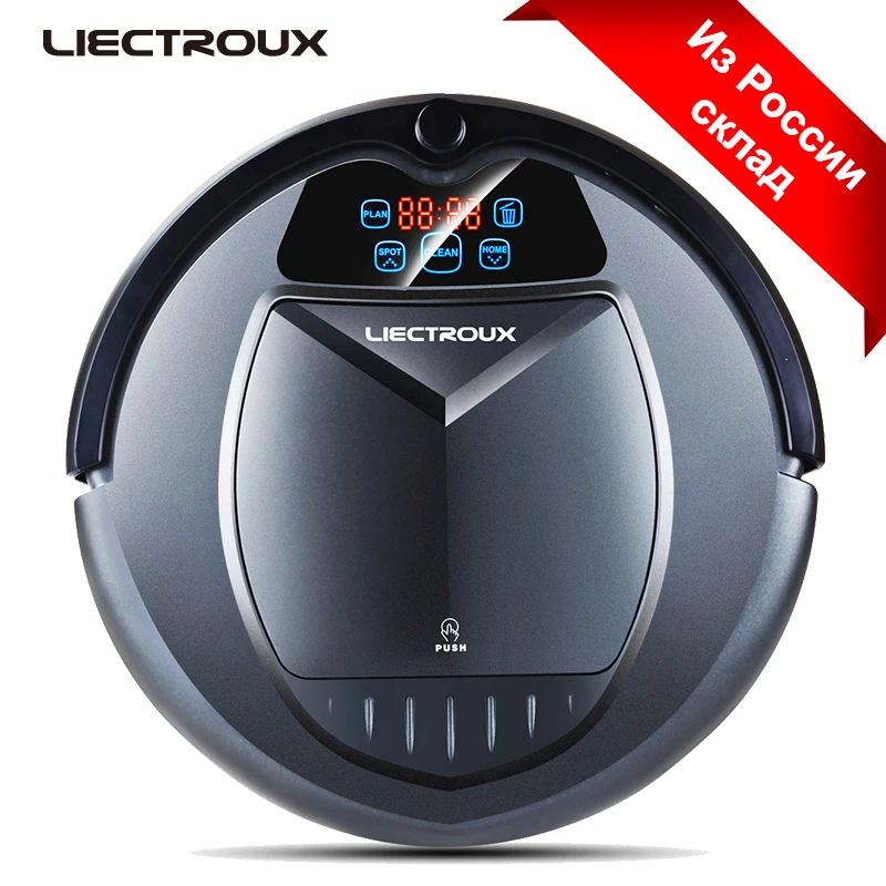 (Доставка из Москвы) LIECTROUX B3000PLUS робот пылесос с танком для воды (влажная и сухая