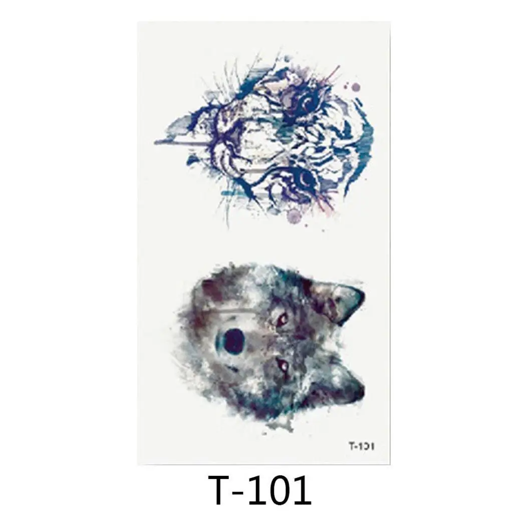 Новое поступление Водонепроницаемая Временная наклейка Татуировка Животных