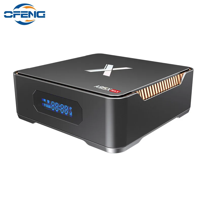 ТВ-приставка A95X MAX X2 Android 8 1 2G 32G Amlogic S905X2 2 4G &amp 5G Wifi BT4.2 1000M Смарт Поддержка