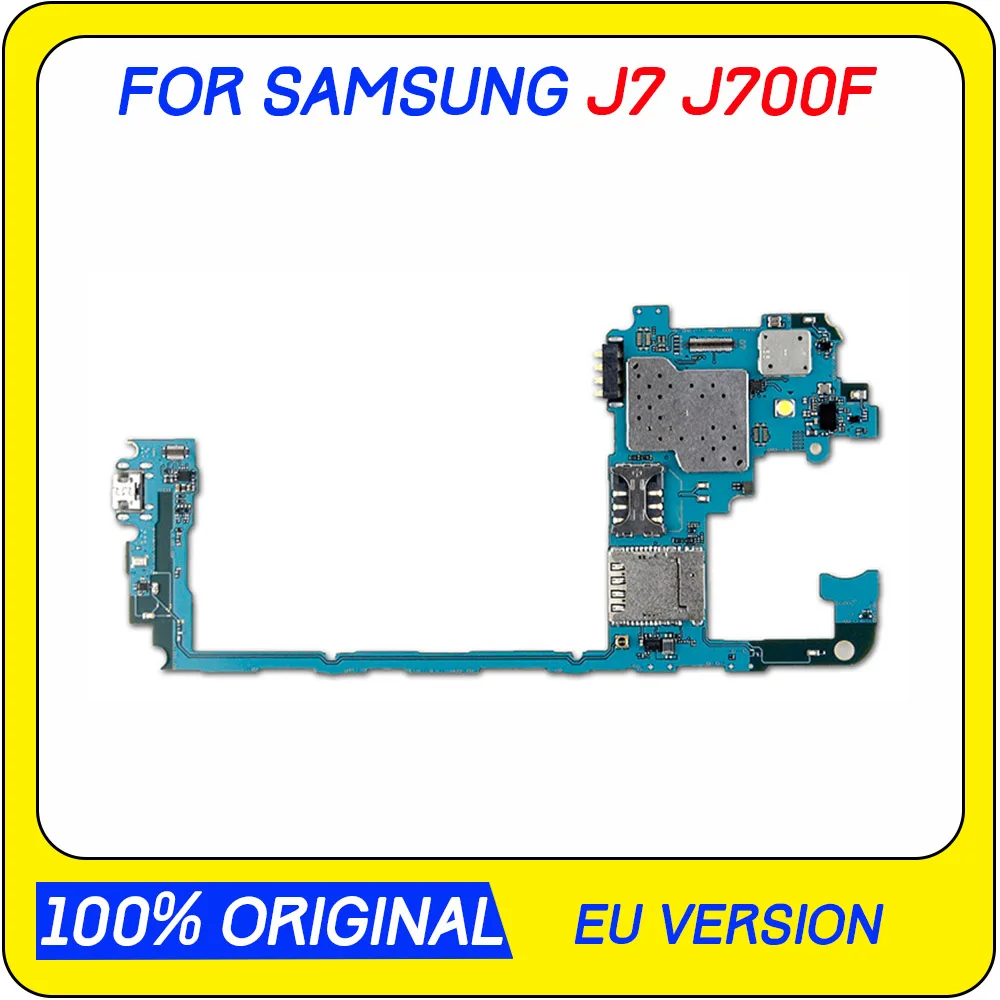 100% протестированная материнская плата для Samsung Galaxy J7 J700F разблокированная
