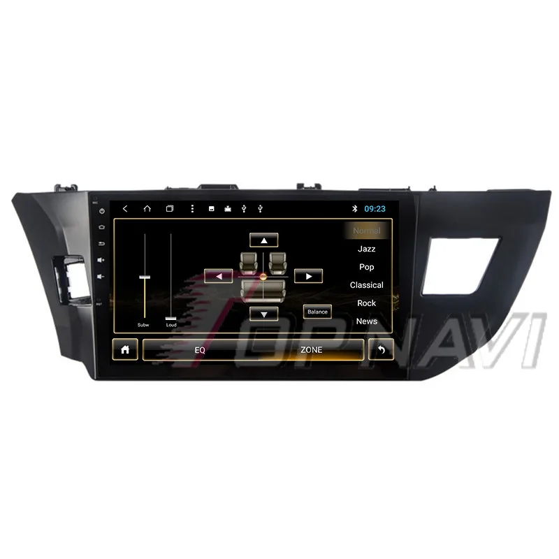Автомобильный радиоприемник для Toyota Levin 2014 Android 8 1 10 дюйма Topnavi автомобильные