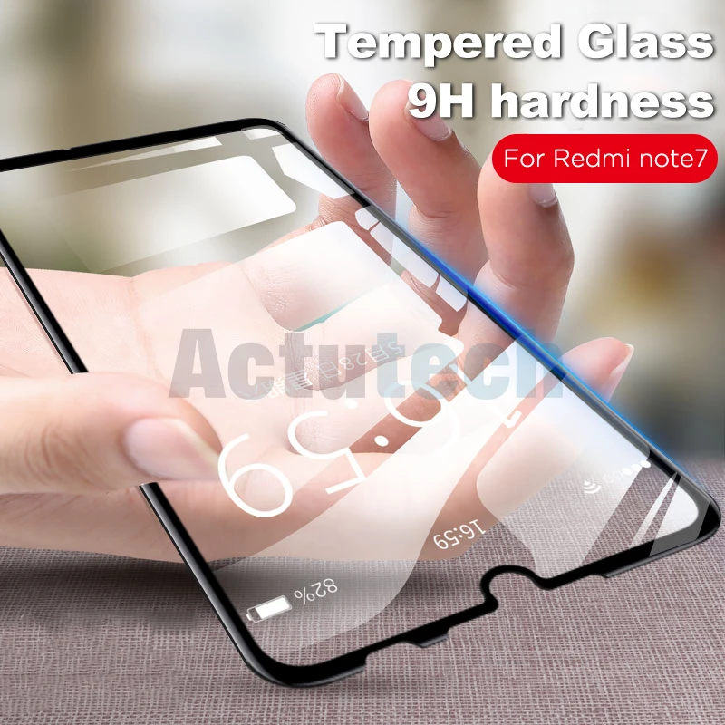 Full Cover Tempered Glass For Xiaomi Mi9 Redmi GO Note 7 6 5 Pro Mi8 A2 Lite 6X 5X Max 3 Pocophone F1 6A Plus Screen Protector | Мобильные