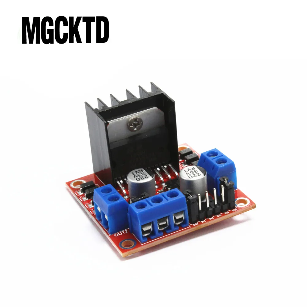 

New Dual H Bridge DC Stepper Motor Drive Controller Board Module L298N