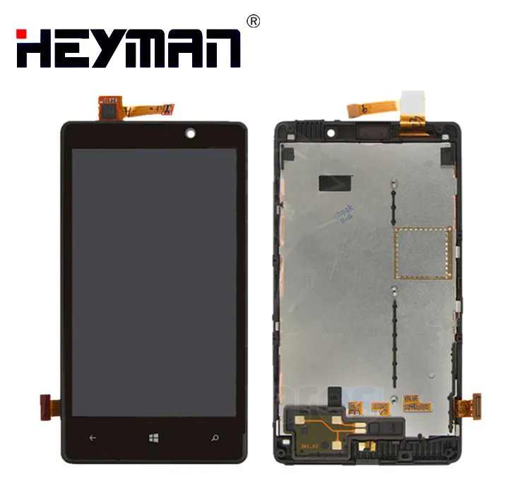 ЖК-дисплей с сенсорным экраном для Nokia Lumia 820 N820, ЖК-дисплей, дигитайзер, стеклянная панель, передняя стеклянная линза, сенсор