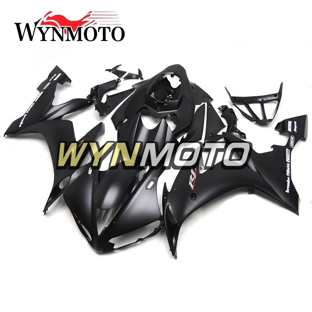 

Полный комплект обтекателей для Yamaha YZF1000 R1 2004-2006 04 05 06 Обтекатели из АБС-пластика для кузова матовые черные рамки