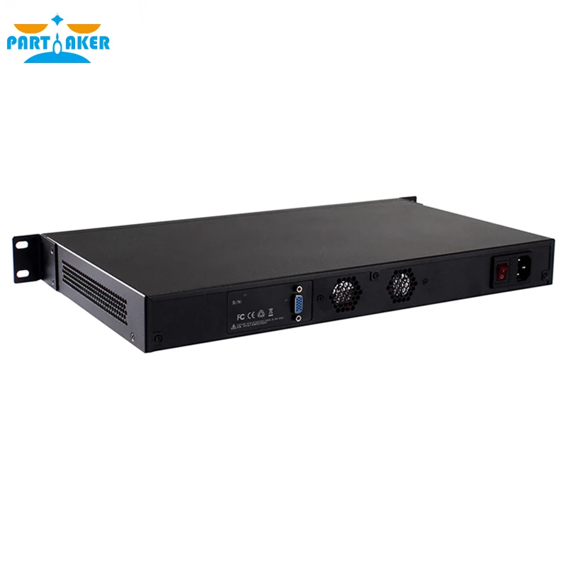 Partaker R6 2117U интернет маршрутизатор ROS 6 гигабитный маршрутизатор Mikrotik с монтажным 2G ram 8G SSD