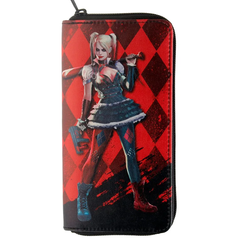 Harley кошелек Квинн pu Модные женские кошельки дизайнерский кошелек женские вечерние кошелек женский держатель для карт DFT-2058