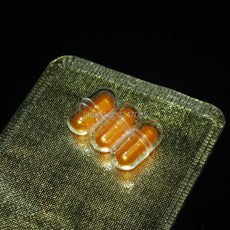 Прозрачная мини переносной контейнер капсула Refillbale бутылки высокое качество