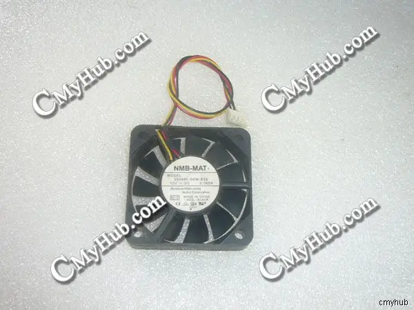 Натуральная Для NMB-MAT 2004KL-04W-B39 M10 DC12V 0.065A 4pin 3 провода 5010 50X50X10 мм охлаждающий вентилятор