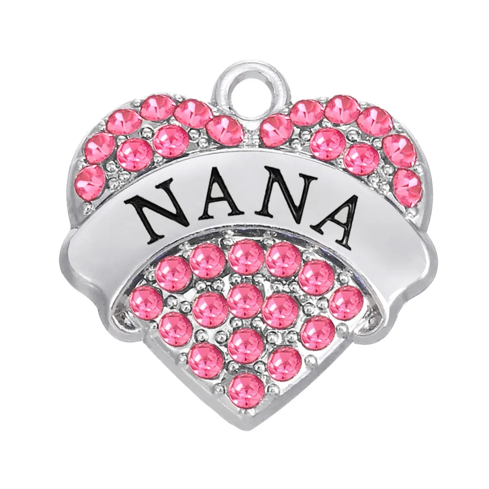 Моя форма 5 шт в партии сплав родиевое покрытие Nana DIY Шарм хит продаж | Украшения и