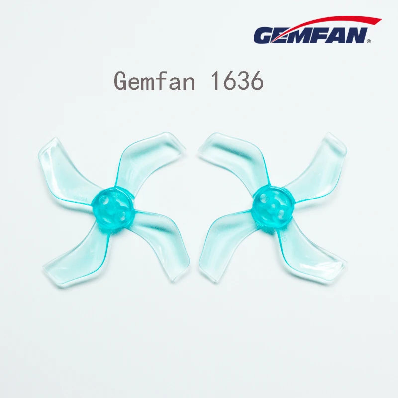 Gemfan 1636 1 6 дюймов 4 лезвия CW CCW пропеллер с 5 мм монтажным отверстием совместимый