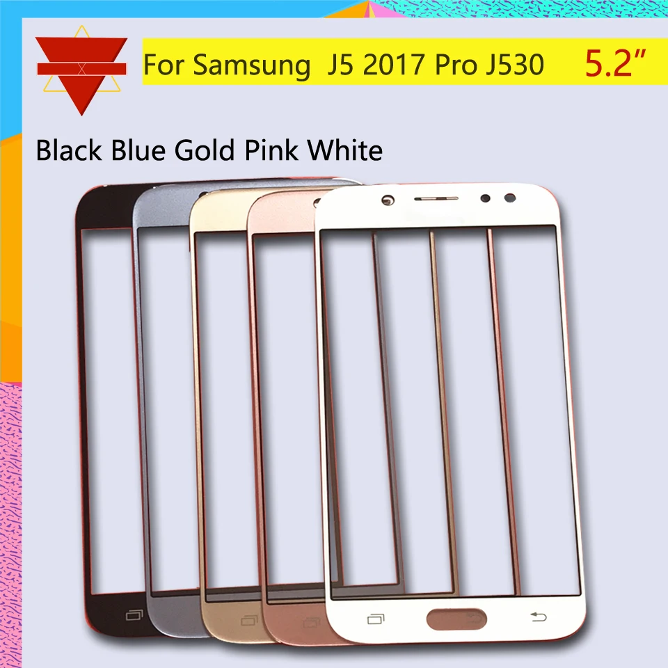 10 шт \ Лот Новый J530 для Samsung Galaxy J5 Pro 2015 сенсорный экран передняя стеклянная панель