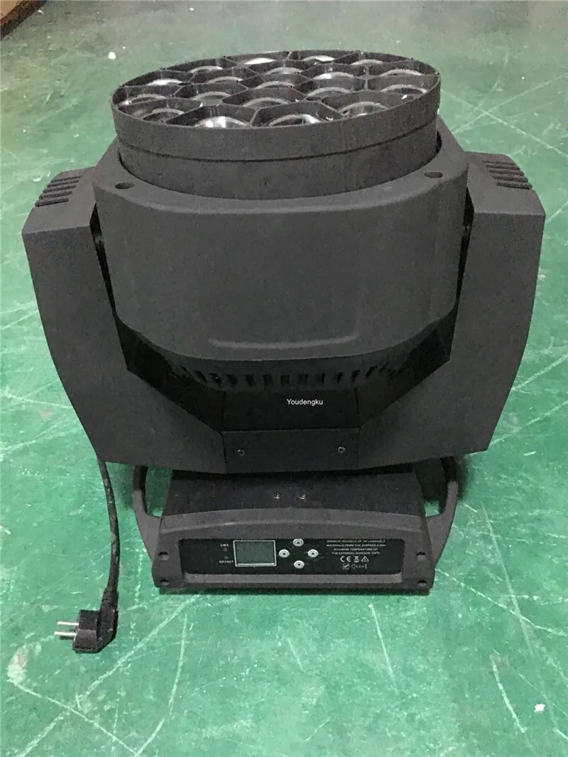 2 шт. Martin MAC Aura 19x15 Вт rgbw 4в1 зум луч размытого света led движущаяся голова пчелиный глаз свет