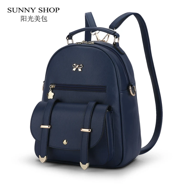 SUNNY SHOP 2017 Новый Свежий Женщины Школа Рюкзак Дизайнер Для Девочек Подростков