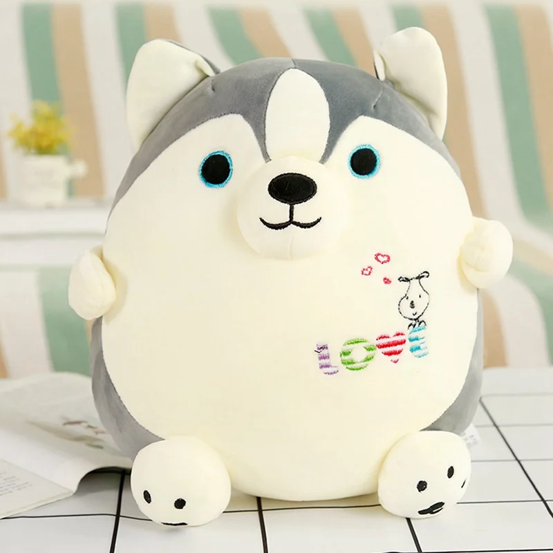 Cushion Одеяло: 170x100 см, мультяшная кукла "Хаски", кондиционер, одеяло, внутри игрушки, плюшевая мягкая собака, домашняя кровать, подушки, диван, одеяло, подушка - Цвет: Cushion