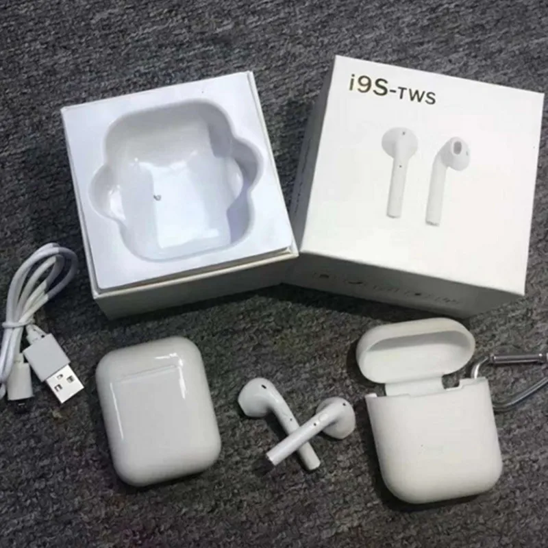 Новейшие Мини IFANS I9S TWS беспроводные наушники bluetooth невидимые наушники-капли с