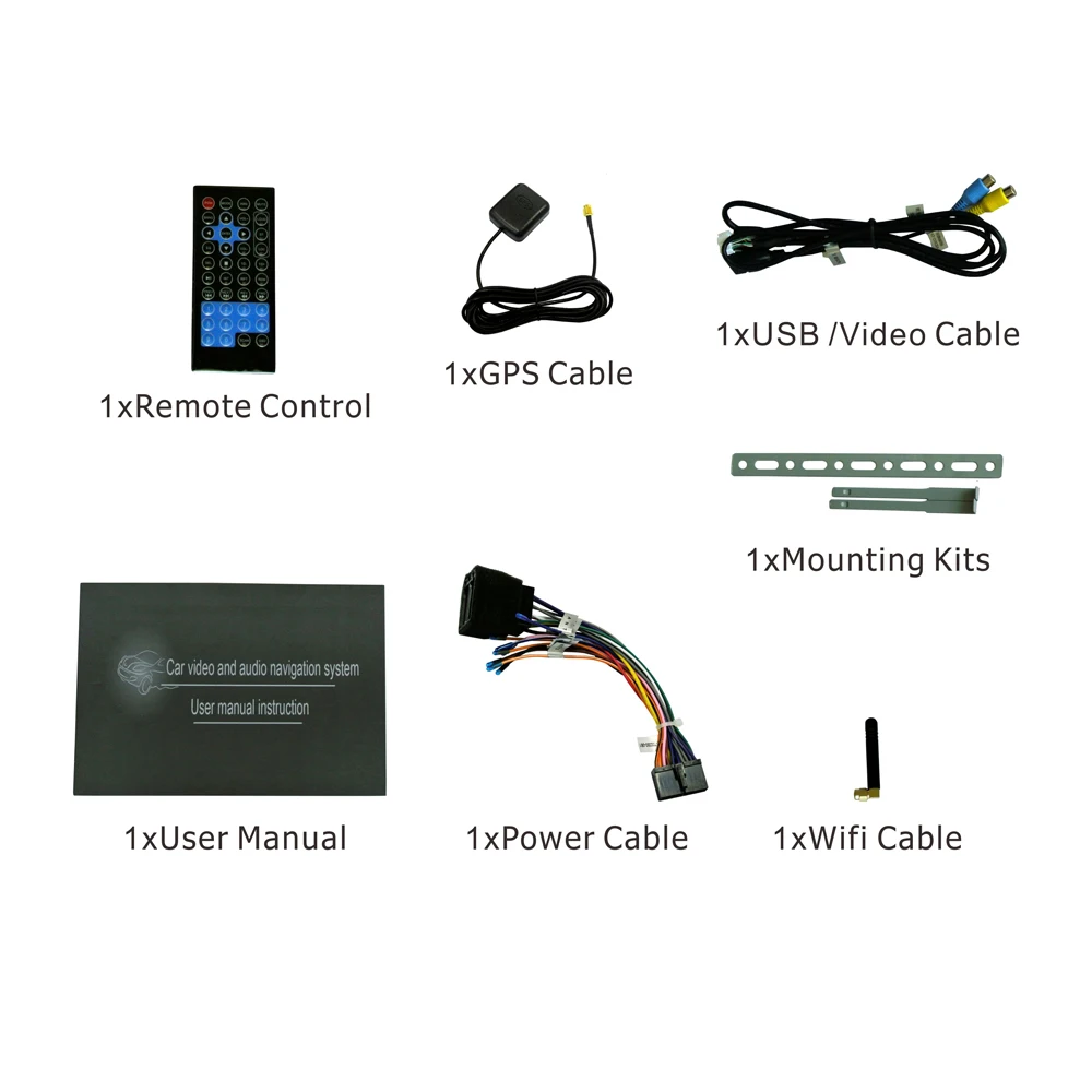 DHL 1 Din Android 7.1 Car Radio Stereo Universal 7&quot Capacitive HD Touch Screen For WIFI GPS Navigation Bluetooth Audio Player |