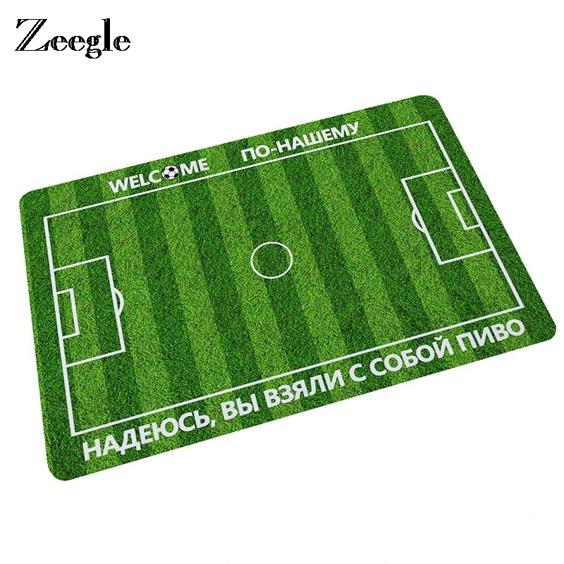 Дверной коврик Zeegle нескользящий в виде кота для ванной комнаты кухни