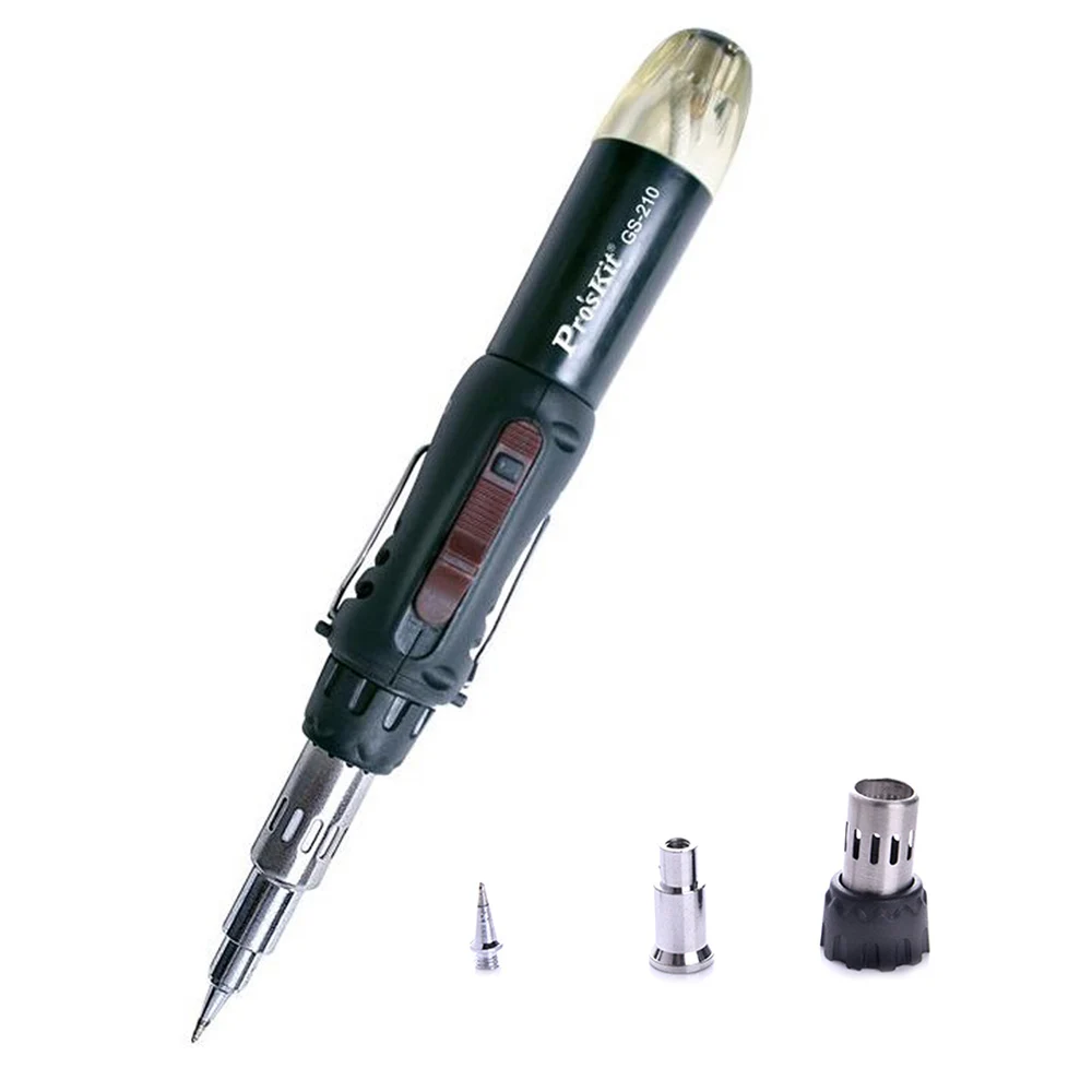 Pro'sKit GS-210 свет авто газ для зажигания паяльник Факел для PCB Материнская плата, Пайка Ремонт сварочное оборудование инструменты