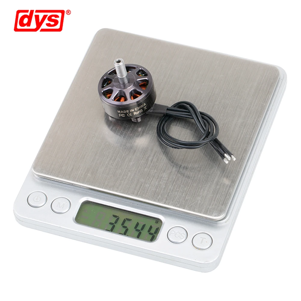 DYS SUN FUN 2207 1750KV 2400KV 2750KV CW резьба FPV гоночный бесщеточный двигатель для