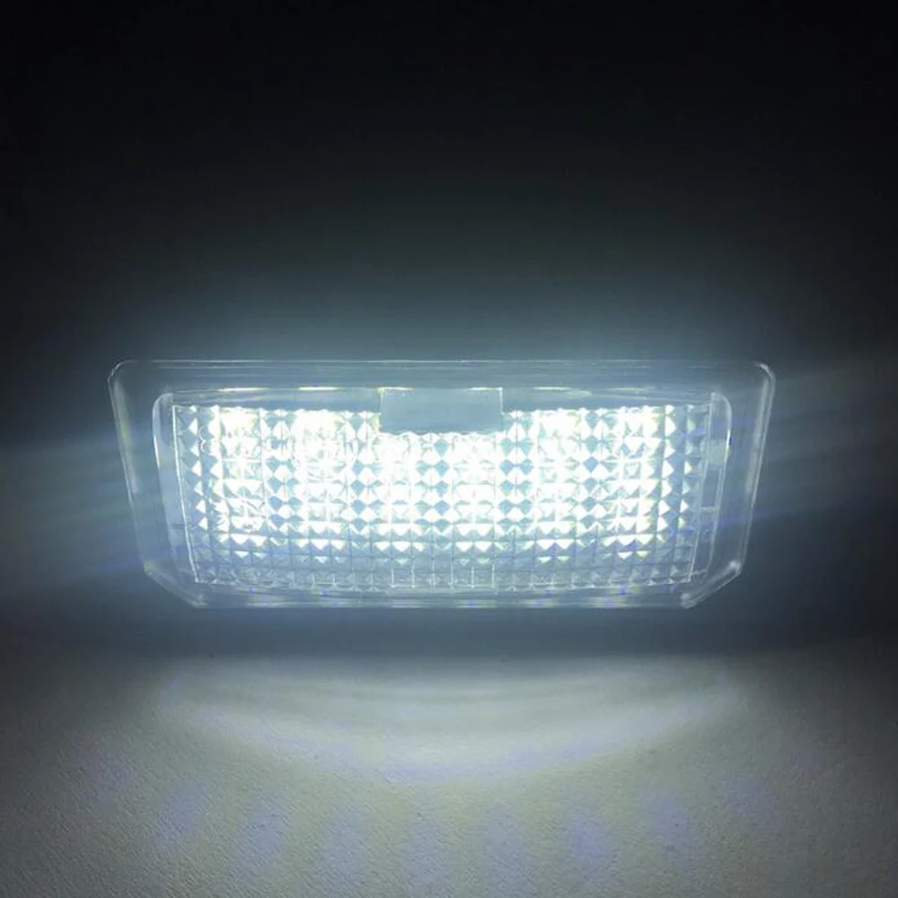 2 шт. Автомобильный светодиодный Подсветка регистрационного номера для Audi A1 A6 C7 A7